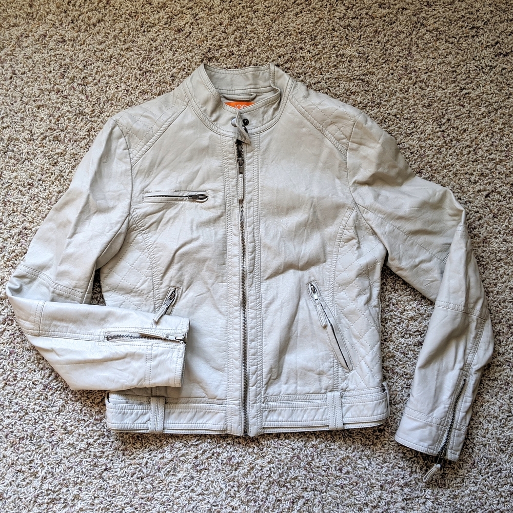 🎉HP!🎉 Joe Fresh Faux Leather Motorcycle Jacket